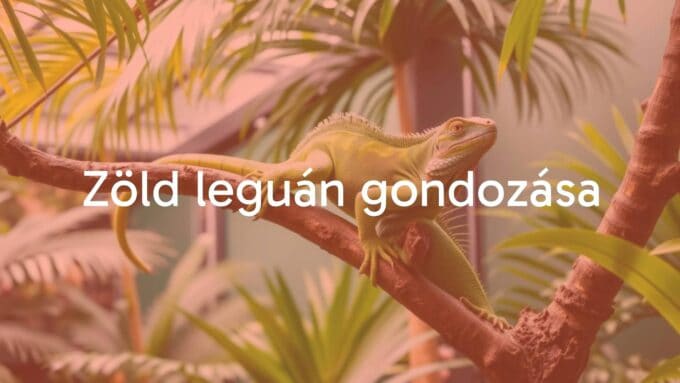 A majestic green iguana perched on a tree branch in a lush tropical terrarium, natural daylight, detailed scales, vibrant green color, realistic.